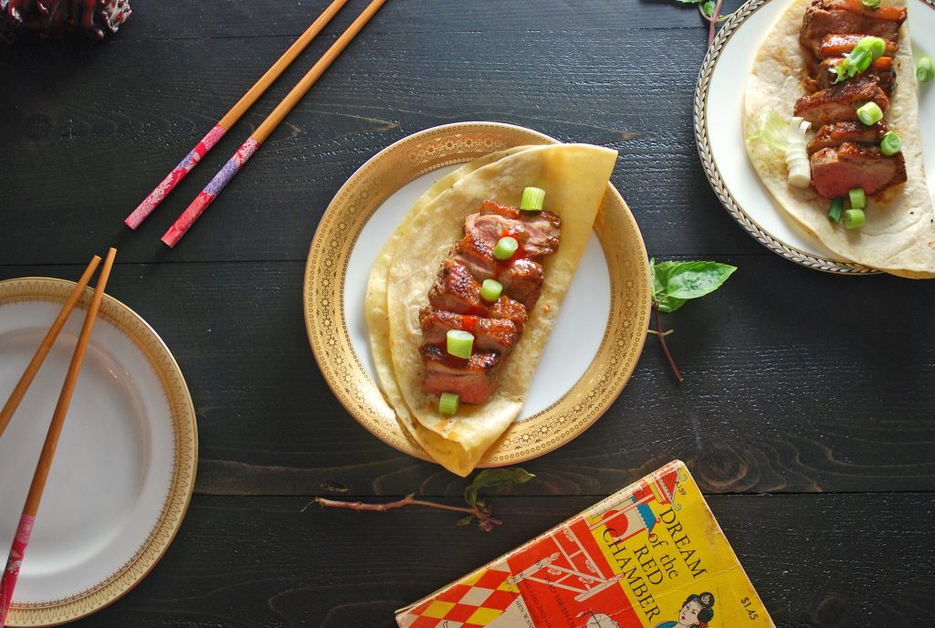 Chinese 5 Spice Duck Tacos