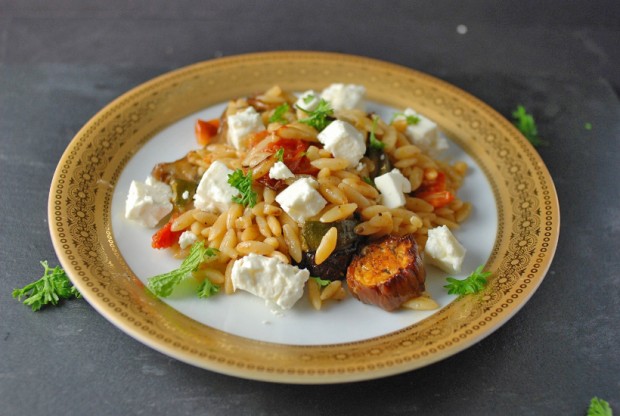 Orzo Feta Salad